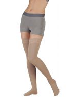 Juzo flat knit custom thigh high compression stocking